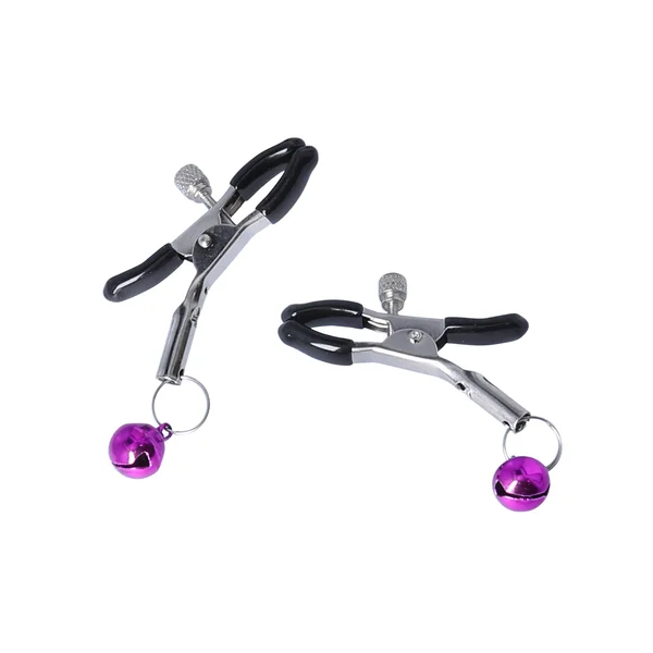 Dark Amour Nipple Clamps with Bells — image 3 of 5