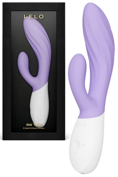 Lelo Ina Twist 7.7" Rabbit Vibrator With App Control — image 3 of 18