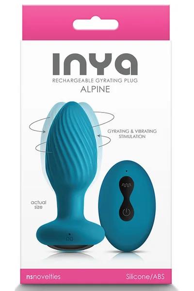 nsnovelties Inya Alpine 3.8" Vibrating Butt Plug With Remote Control — image 12 of 12