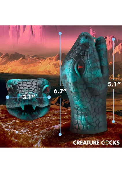 Creature Cocks - Serpentine Stroker Silicone Masturbator — image 5 of 6