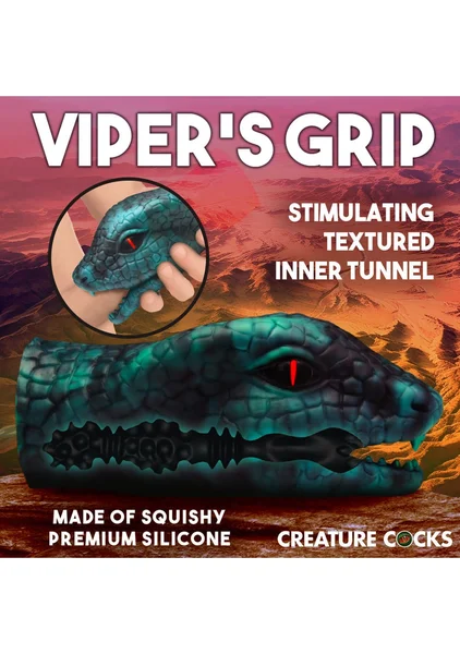 Creature Cocks - Serpentine Stroker Silicone Masturbator — image 3 of 6
