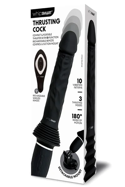 Whipsmart 11.8" Thrusting Sex Machine With Realistic Dildo & Hands Free Suction Mount — image 18 of 18