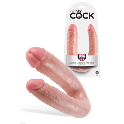 pipedream 175 u shaped double trouble dong