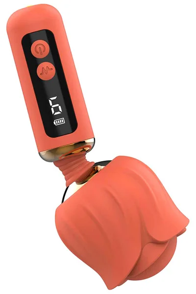 Adam and Eve Rizzy Rose 5" Digital Mini Wand Vibrator — image 10 of 18