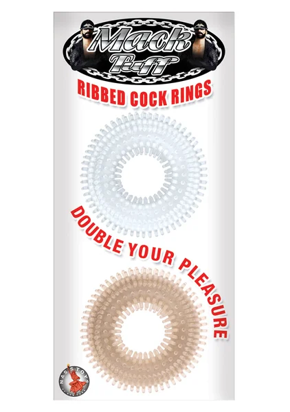 Mack Tuff Ribbed Cock Rings — image 4 of 4