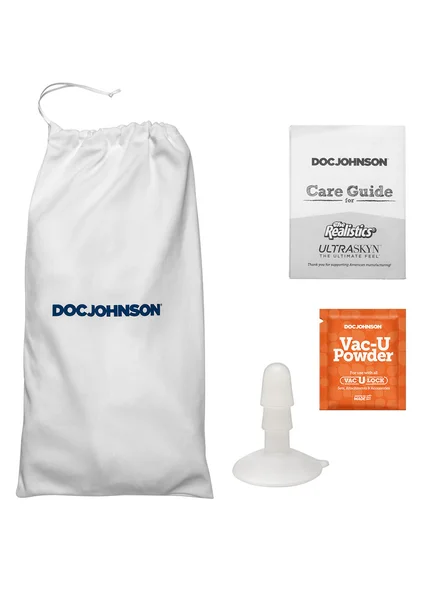 Signature Cocks - The Flesh Mechanic - 7.5 Inch ULTRASKYN Cock with Removable Vac-U-Lock Suction Cup — image 4 of 5