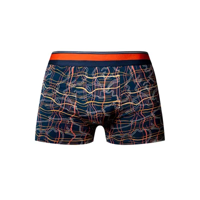 soo cumfy navy marble boxer brief