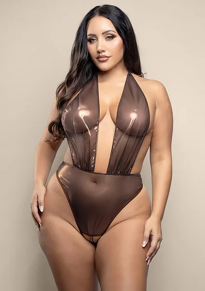 Duo Net Keyhole Bra Set — image 15 of 21