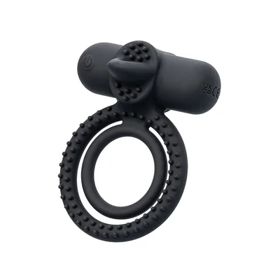 hustler clit flicker vibrating dual ring