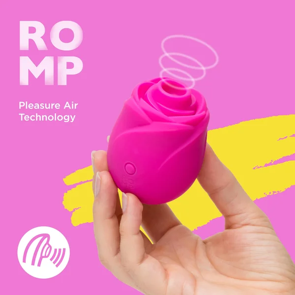 Romp Rose 2.0 Rechargeable Silicone Air Clitoral Stimulator — image 3 of 17