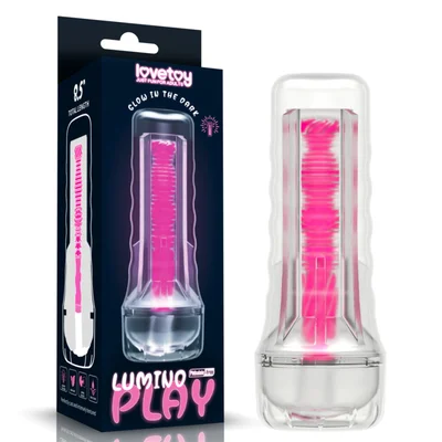 lumino play male masturbator watch this pussy glow around your cock