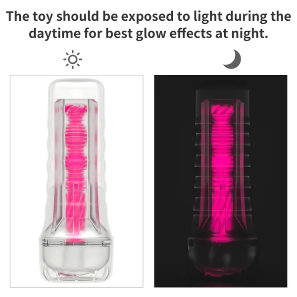 Lumino Play Male Masturbator - Watch this Pussy Glow Around Your Cock! — image 6 of 11