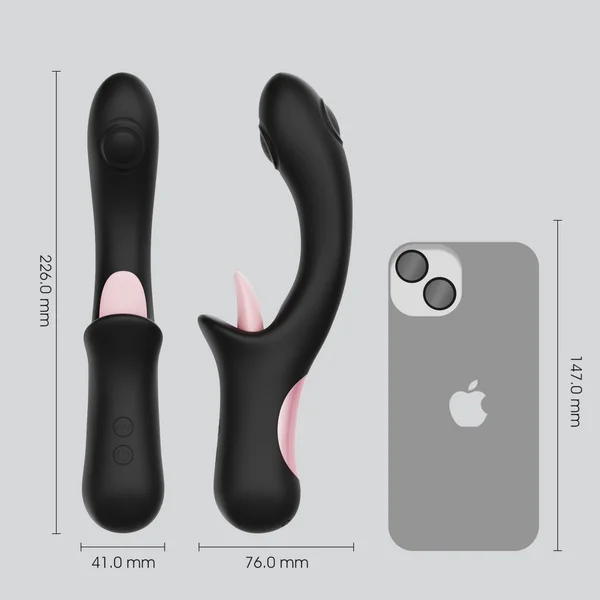 Thumping & Licking Silicone Rabbit - Hits That G-spot While Giving You Oral! — image 14 of 14