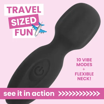 ultra mini silicone power wand x strong discreet pleasure