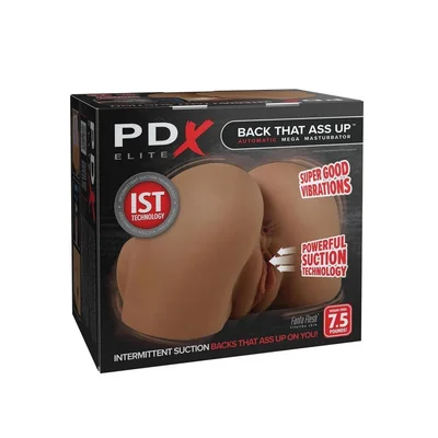 pdx elite back that ass up automatic rechargeable mega masturbator