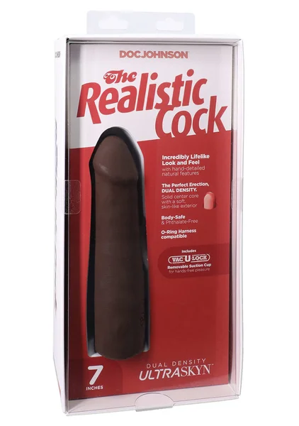 7 Inch Realistic Cock Ultraskyn Dildo — image 20 of 20