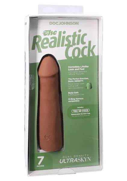 7 Inch Realistic Cock Ultraskyn Dildo — image 15 of 20
