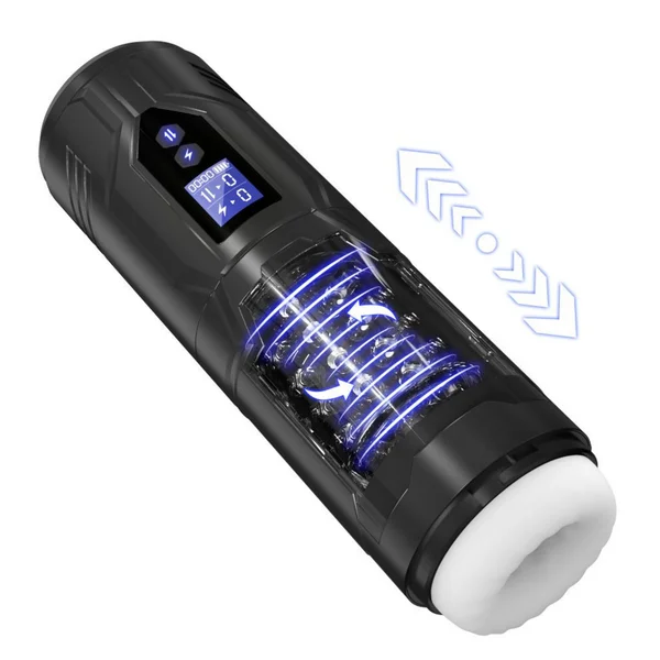 Buzzer Beater - Waterproof Thrusting and Rotating Male Masturbator — image 3 of 12