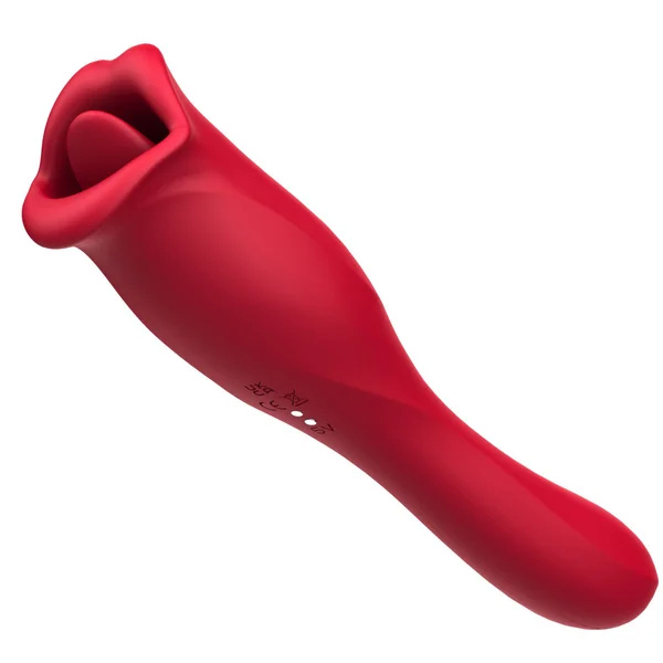 French Kiss Duo - Dual-End G-Spot & Licking and Kissing Vibrator — image 5 of 8