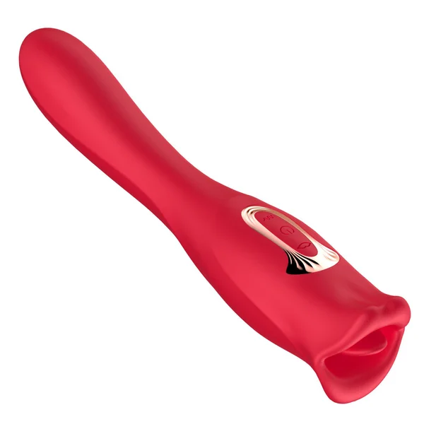 French Kiss Duo - Dual-End G-Spot & Licking and Kissing Vibrator — image 7 of 8