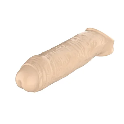 realistic uncircumcised penis extender available in two options