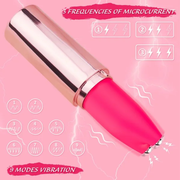 Electrostimulation Silicone Lipstick Vibe - 3 ELECTRO Settings and Powerful Vibes! — image 7 of 12
