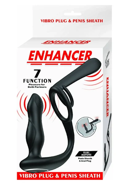 Enhancer Vibro Plug and Penis Sheath — image 4 of 4