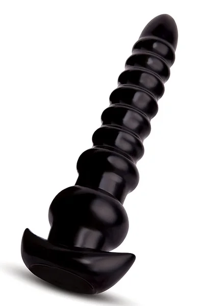 Size Up 13" Ribbed Textured Titan Butt Plug — image 8 of 15
