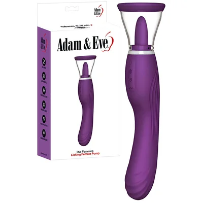 adam and eve the femmina 103 dual ended tongue suction clitoral stimulator