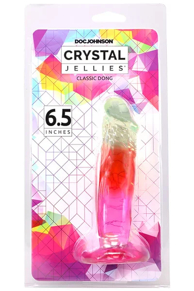 Doc Johnson Crystal Jellies 6.5" Realistic Dong — image 10 of 15