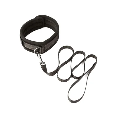 take the lead padded neck collar and leash