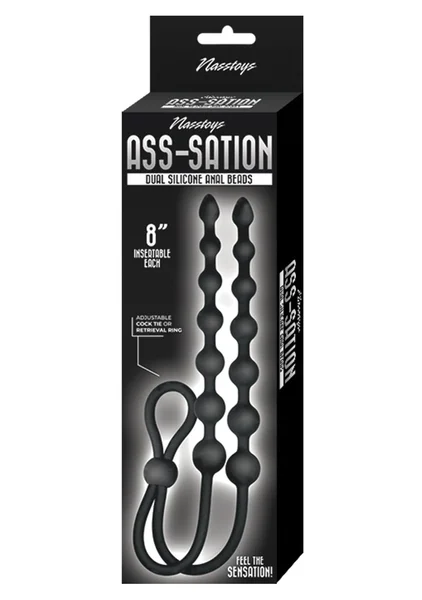 Ass-Sation Dual Silicone Anal Beads — image 4 of 4