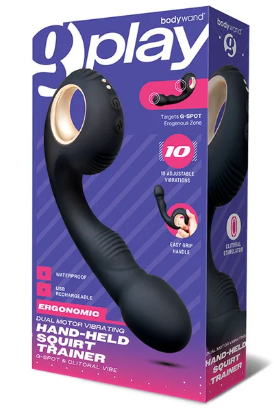 Bodywand G-Play Squirt Trainer 6.7" Rabbit Vibrator — image 6 of 6