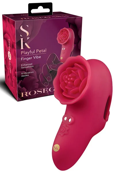 Secret Kisses Rosegasm Playful Petal 3.5" Finger Vibrator — image 7 of 11