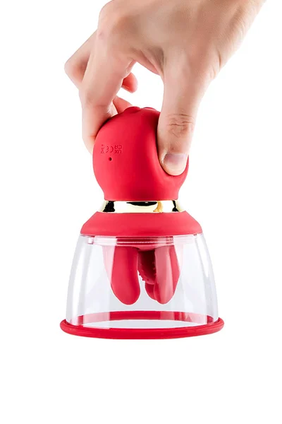 Adam and Eve Squeeze-N-Please 5.1" Vibrating Pump — image 4 of 18