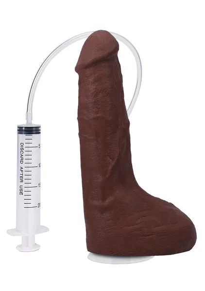 The Realistic Cock - Squirting Cock - With Removable Vac-U-Lock Suction Cup - ULTRASKYN - 9.5" (with Balls) — image 11 of 15