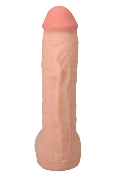 The Realistic Cock - Hung with Removable Vac-U-Lock Suction Cup - ULTRASKYN - 12" (with Balls) — image 3 of 16
