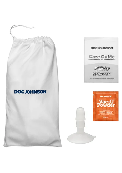 The Realistic Cock - With Removable Vac-U-Lock Suction Cup - ULTRASKYN - 7" (with Balls) — image 14 of 15