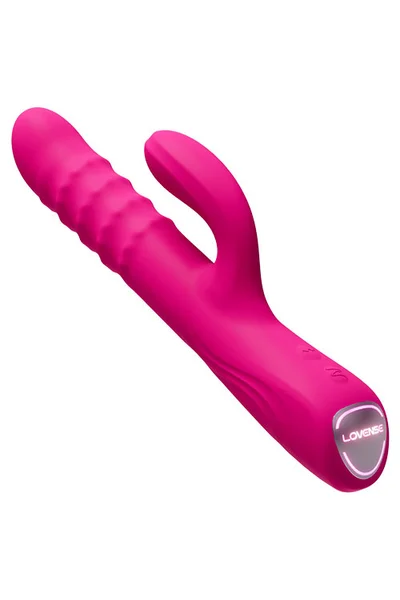 Lovense Velvo 9.7" App Controlled Rotating & Rolling Rabbit Vibrator — image 9 of 18
