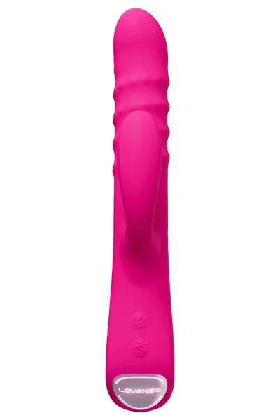 Lovense Velvo 9.7" App Controlled Rotating & Rolling Rabbit Vibrator — image 2 of 18