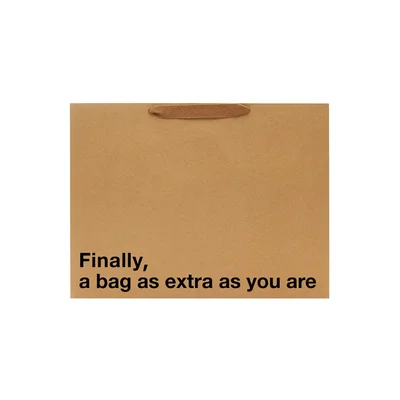 finally a bag as extra as you large gift bag