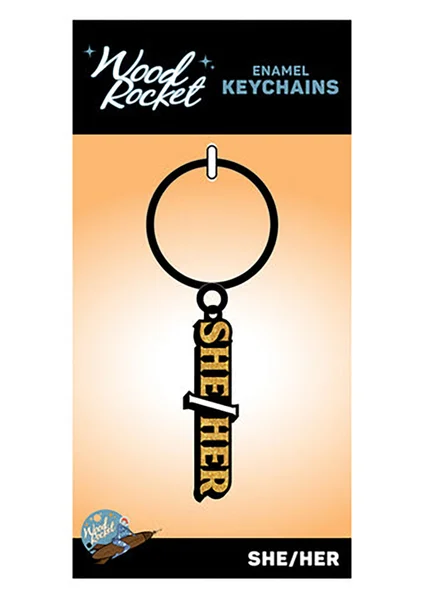 She/Her Keychain — image 2 of 2
