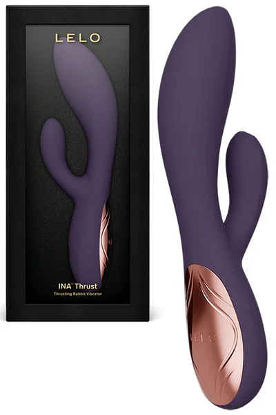 Lelo Ina Thrust 7.7" Thrusting Rabbit Vibrator With App Control — image 13 of 18