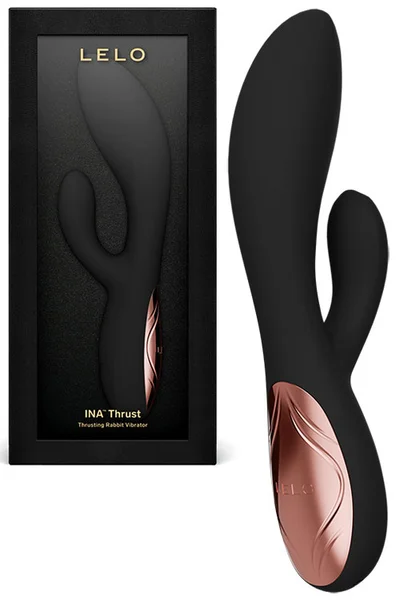 Lelo Ina Thrust 7.7" Thrusting Rabbit Vibrator With App Control — image 10 of 18