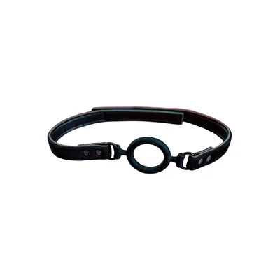 open invitation o ring gag with padded strap