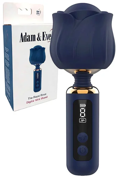 Adam and Eve The Royal Rose 5" Mini Wand Vibrator — image 11 of 18