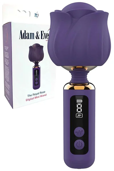 Adam and Eve The Royal Rose 5" Mini Wand Vibrator — image 3 of 18