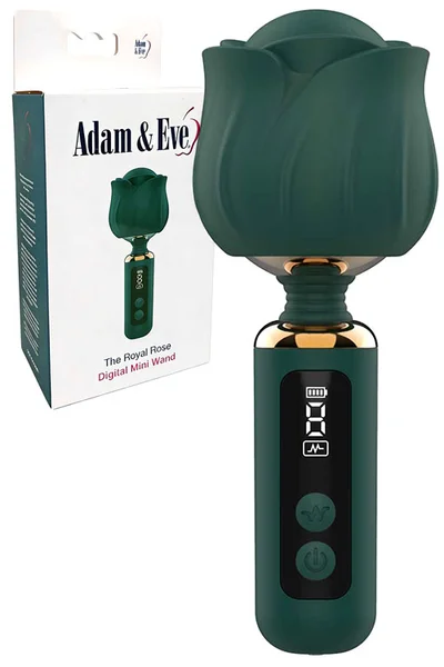 Adam and Eve The Royal Rose 5" Mini Wand Vibrator — image 12 of 18