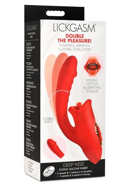 Lickgasm Deep Kiss Kissing Silicone Rabbit — image 6 of 7