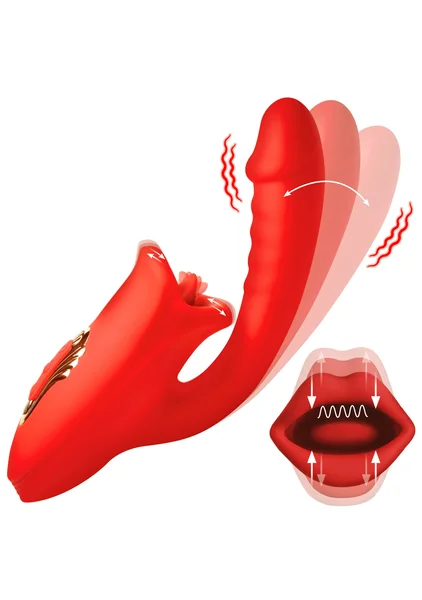 Lickgasm Deep Kiss Kissing Silicone Rabbit — image 2 of 7